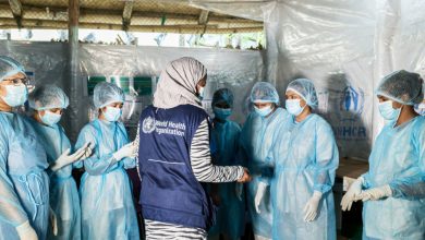 Photo of Rohingya refugees receive first COVID vaccinations in Bangladesh